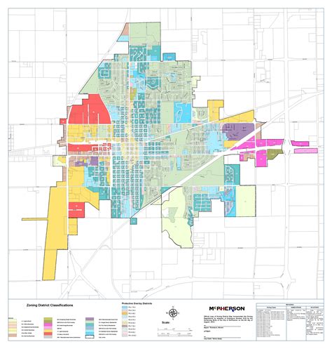 Zoning District Map Mcpherson Ks