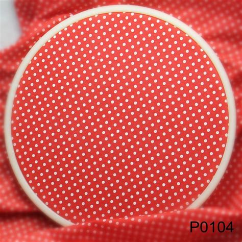 P0104 Red Small Dot Basic 100 Cotton Fabric By Half Meter Tissu Cloth