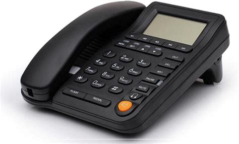 Hepester P 017 Call Center Corded Telephone With Caller Id