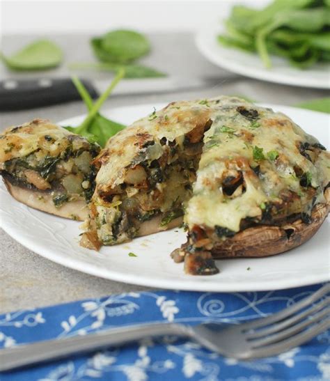 Swiss Potato And Spinach Stuffed Mushrooms Alisons Allspice Recipe