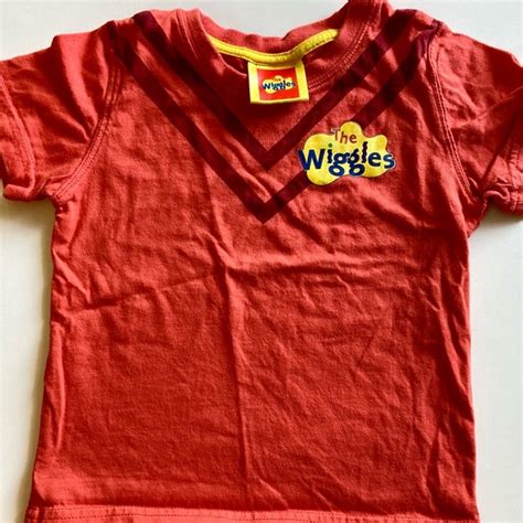 The Wiggles Shirts And Tops The Wiggles Shirt Red Poshmark