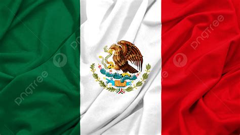 Mexico Flag Waving Image Background Mexico Flag Waving Mexico Flag
