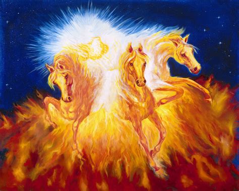 Turning More Than Tables Prophetic Art Chariots Of Fire Fire Horse
