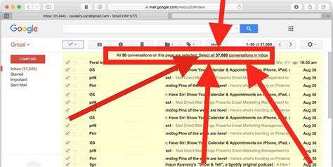 How To Bulk Select Emails In Gmail By Baxter