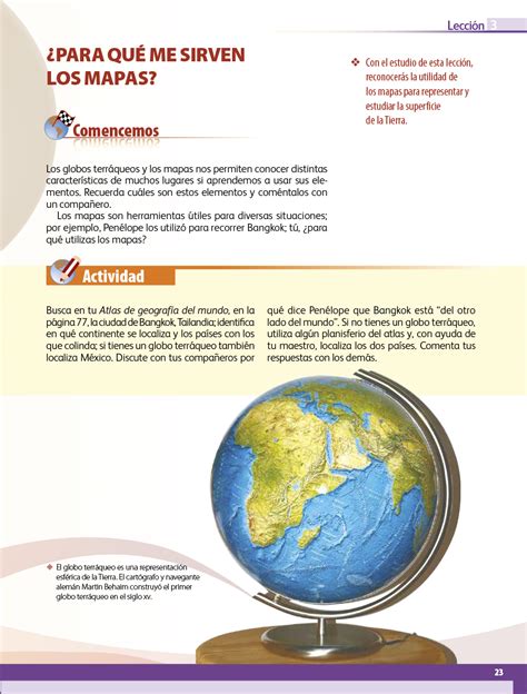 La tierra, componentes naturales de la tierra, población mundial, características socioeconómicas del mundo, cuidemos el mundo. Geografía quinto grado 2017-2018 - Página 23 de 210 ...