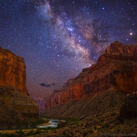 Into The Night Photography Grand Canyon Milky Way