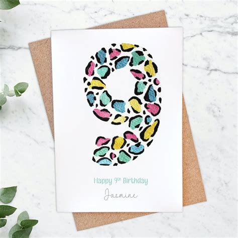 9th Birthday Etsy Uk