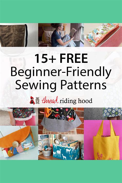 The beginner's guide to sewing knit apparel. 15+ Free Beginner-Friendly Sewing Patterns | Thread Riding ...