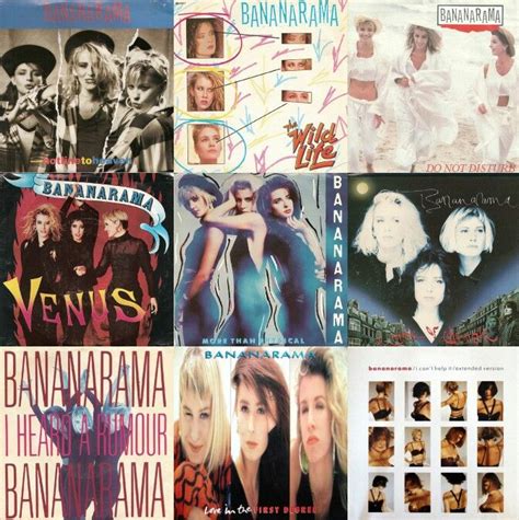 Bananarama Single Covers 1984 1988 Bananarama Music Stuff 1980s Music