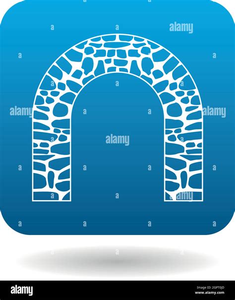 Stone Arch Icon Simple Style Stock Vector Image And Art Alamy