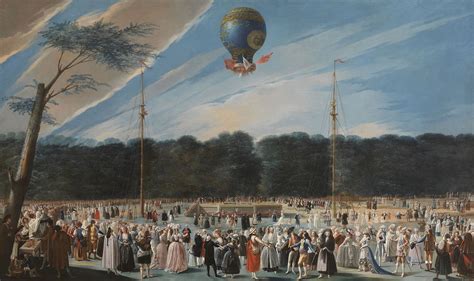 Le Premier Vol En Ballon Des Frères Montgolfier En 1783
