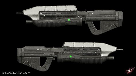 Artstation Halo 3 Ma5c Hd Abimael Salazar Sci Fi Weapons Concept Weapons Armor Concept