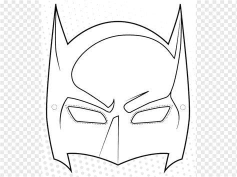 Batman Mask Coloring Page Home Design Ideas