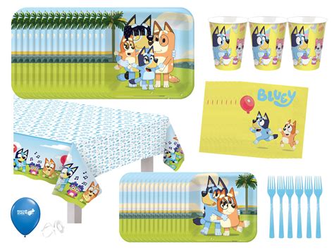 Bluey Birthday Party Supplies Bluey Party Decorations Bluey Party