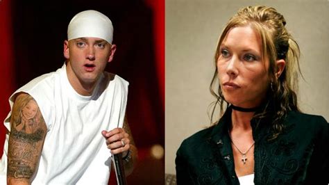 Eminem divorced his wife two times. Welcome to Famedizzleinc: Eminem's Ex-Wife Kim Mathers ...