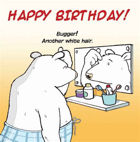 Buy Twizler Funny Birthday Card With Polar Bear Happy Birthday Card