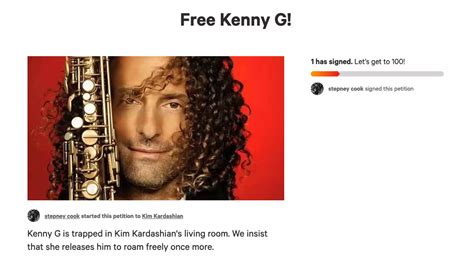 Petition Kenny G Rose Room Know Your Meme