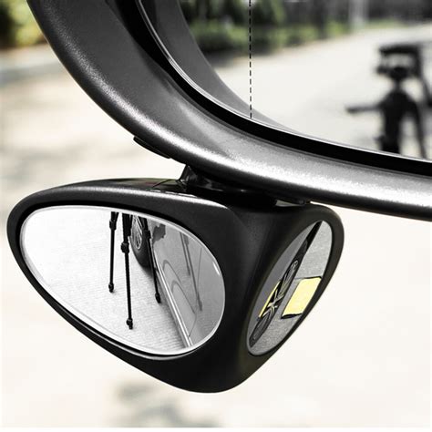 3r Car Double Side Blind Spot Rearview Mirror Hd 360° Wide Angle Reversing Auxiliary Mirror Sale