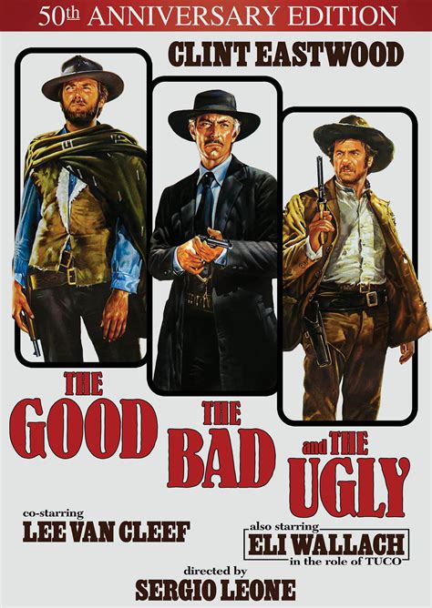 The Good The Bad And The Ugly 50th Anniversary Single Disc Edition Kino Lorber Theatrical