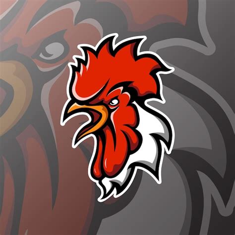 Premium Vector Chicken Rooster Mascot Logo