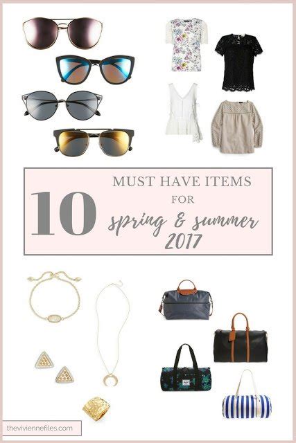 10 Must Have Items For Spring And Summer 2017 The Vivienne Files