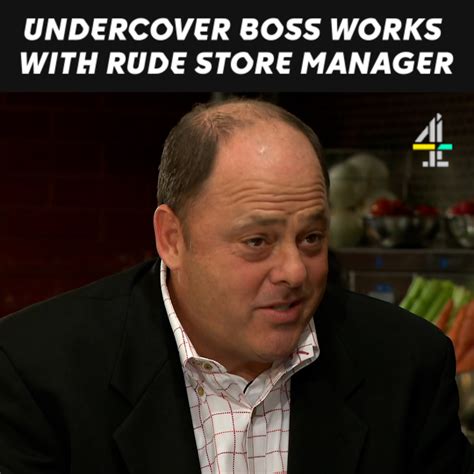 Bossing Around The Wrong Person Undercover Boss Usa ‘i Look Forward To The Day He Finds Out