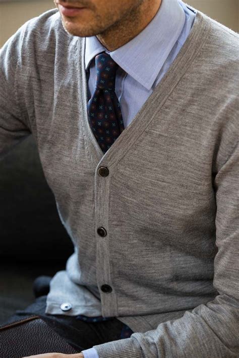 Not Your Grandfathers Sweater The Cardigan In 2021 Mens Cardigan