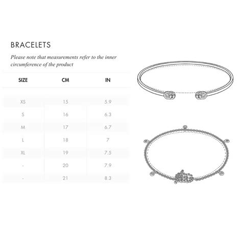 Update More Than 80 Gucci Bracelet Size Chart Induhocakina