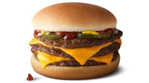 Mcdonald S Finally Has A Triple Cheeseburger On Its Menu