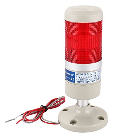 Baomain Industrial Signal Light Column Led Alarm Round Tower Light