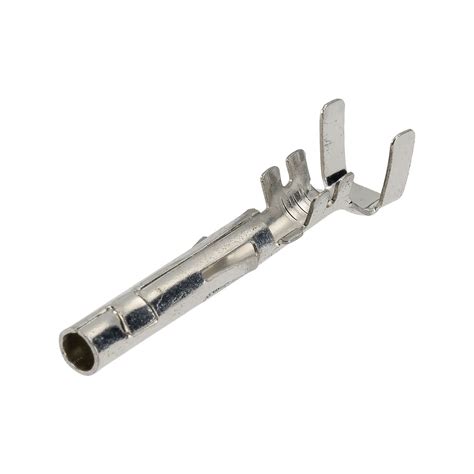Crimp Terminal Female Pin Weatherproof Connector Tin Terminal Entry 1 3mm Non Insulated 50 Pce