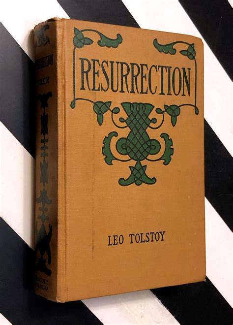 Resurrection By Leo Tolstoy 1927 Hardcover Book