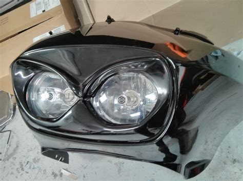 Made with a cree led chip, much brighter than hid and halogen lamps. MeanCycles | HEADLIGHT BEZEL ROAD-GLIDE 1998 - 2013 - Part ...
