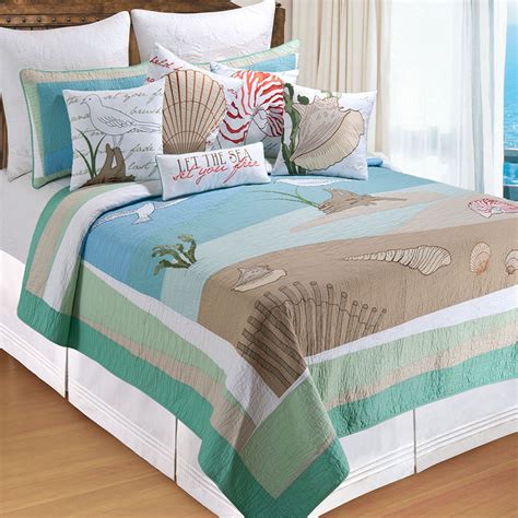 Choose from contactless same day delivery, drive up and more. Whispering Sands Coastal Quilt Bedding