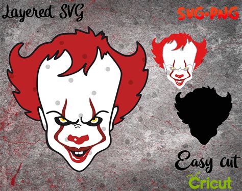 Pennywise The Clown Svg Horror Movies Svg It Movie Svg Halloween Svg