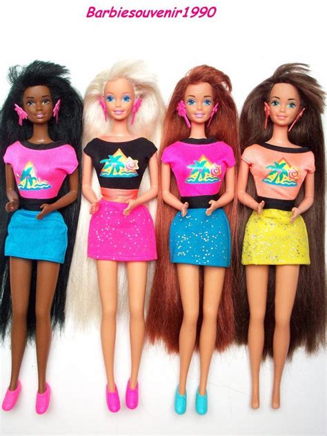 Barbie Glitter Hair 1994 Barbie Barbie Années 90 Barbie Années 80