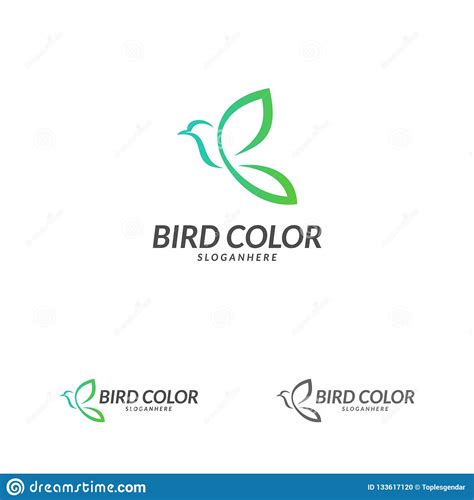 Bird Logo Vector Flying Bird Logo Design Vector Template Dove Pigeon