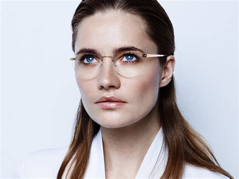 Lindberg Spirit Titanium Women Fashion Eye Glasses Small Round