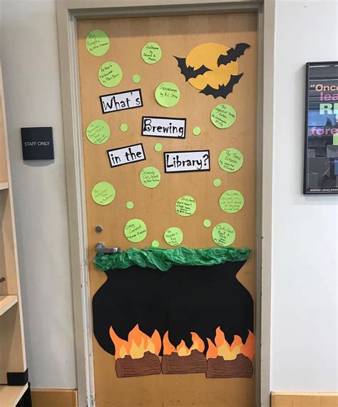 Creative Halloween Classroom Door Decorations 426 Tech