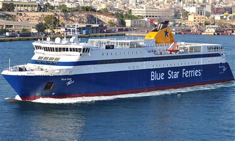 Blue Star Paros Ferry Blue Star Ferries Cruisemapper