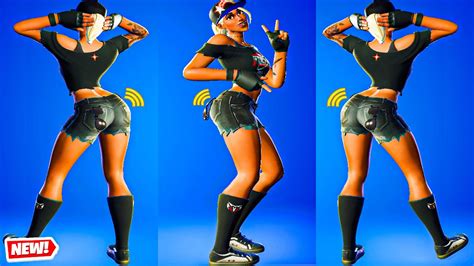 Fortnite Inked Beach Bomber Skin Showcase Thicc 🍑😍 New Summer Edit