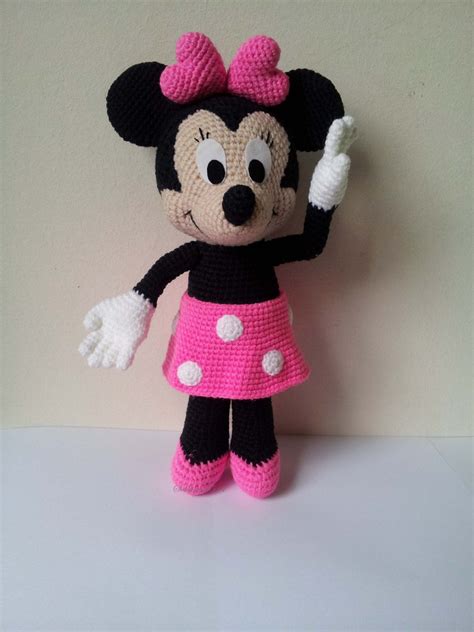 Minnie Mouse Crochet Doll Birthday T Christmas Tbaby