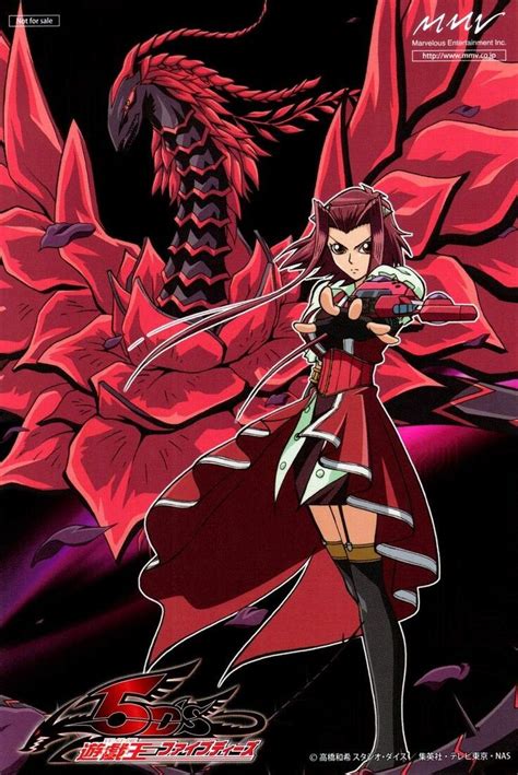 Akiza Izinski Akiza Izinski Black Rose Dragon Anime