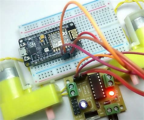 Get Started With L293d Using Nodemcu 5 Steps With Pictures