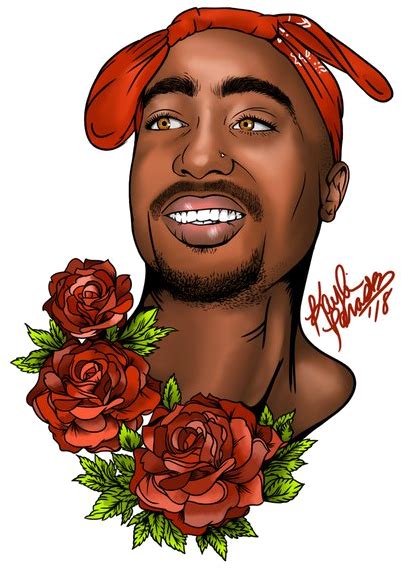 Download Tupac Shakur Png Transparent File Cartoon Drawings Of Tupac