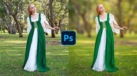 How To Blur Backgrounds In Photoshop Fast And Easy Youtube
