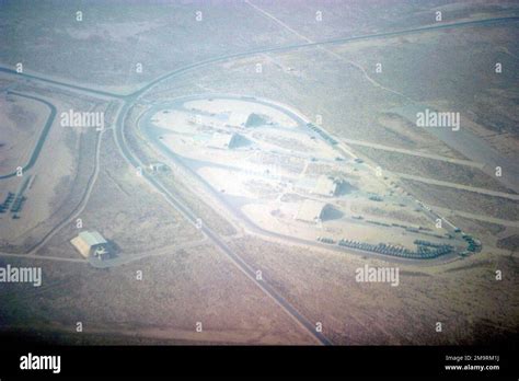 Aerial Shot Of A Harden Aircraft Shelter Area Now Used For Other Purposes At Ahmed Al Jaber