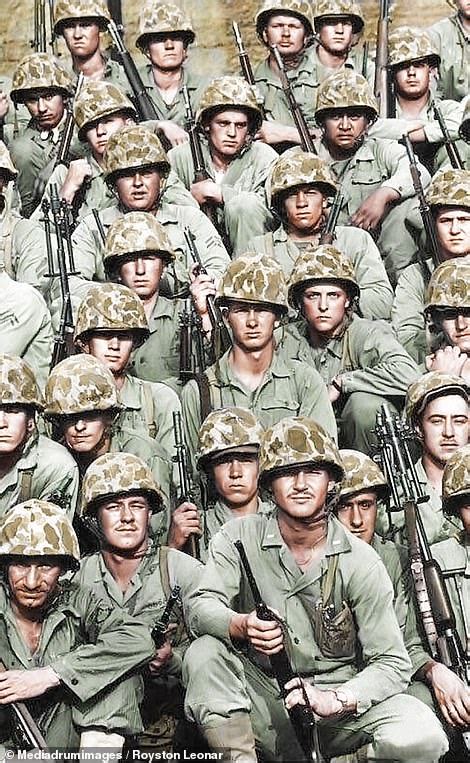 Colorized Images Of Us Troops Preparing For Korean War In 1950 Daily