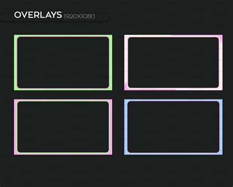 Pink Bright Twitch Overlay For Live Streaming Premade Twitch Etsy Canada