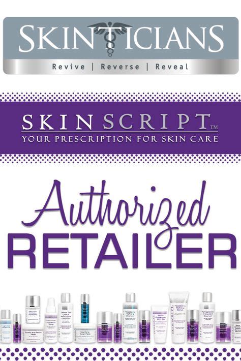 11 Skincare By Skin Script Ideas Skin Script Skin Professional Skin
